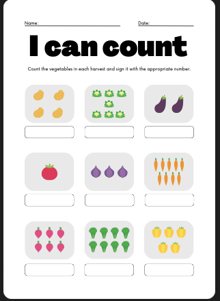 Module 2: Numbers Learning