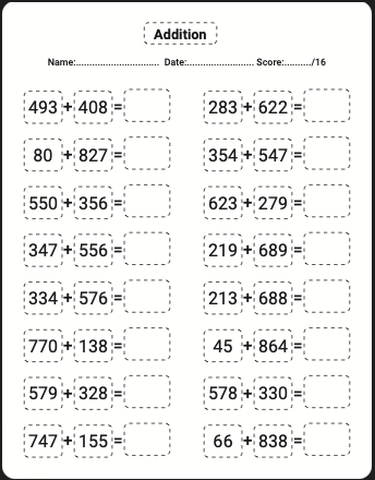 Module 3: Math Activity