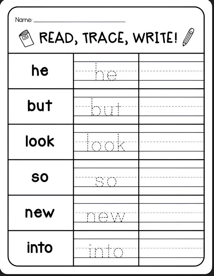 Module 5: Sight Words