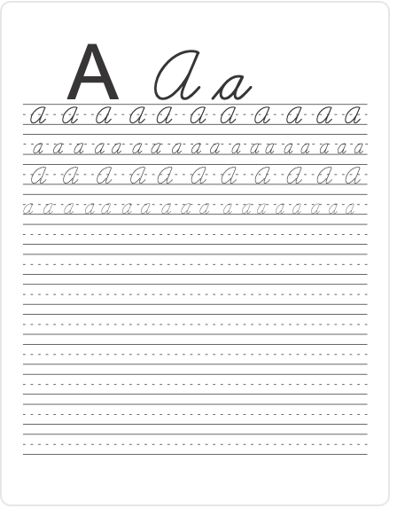 Module 11: Cursive Writing